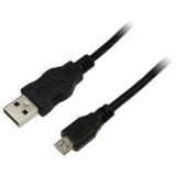 LOGILINK - Cablu USB 2.0 tip A tata la tip micro B tata, 0,6 m, negru