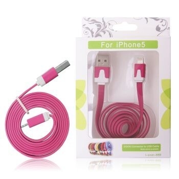 GT cablu USB iPhone 5 rosu