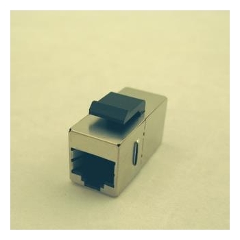 Netrack cord coupler RJ45-RJ45, cat. 6 STP