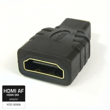 Adaptor Qoltec HDMI Female/ Micro HDMI Male 50506