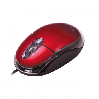 Mouse Vakoss MSONIC Optic 1200dpi USB Red MX264R