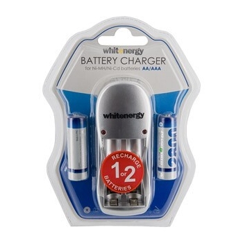 Whitenergy incarcator baterii 2xAA/AAA + 2xAA/R6 2800mAh - blister