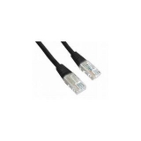 Gembird patchcord RJ45, cat.5e, UTP, 0.25m, black