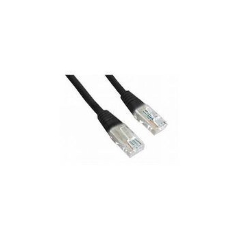 Gembird patchcord RJ45, cat.5e, UTP, 0.25m, black