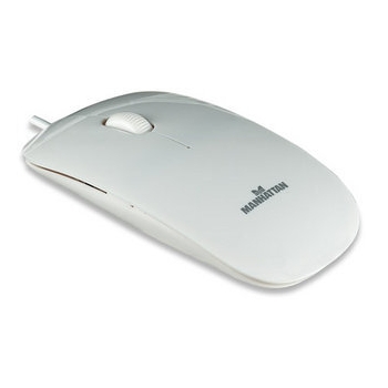 Mouse Manhattan Silhouette optic 3 butoane 1000dpi USB white 177627