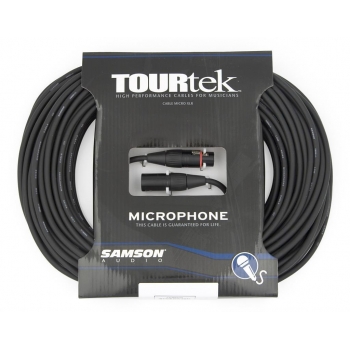 SAMSON TM30 Tourtek Microphone Cable 9m | XLR-XLR | Neutrik | 6mm PCV