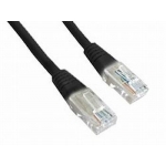 Gembird patchcord RJ45, cat.5e, UTP, 3m, black