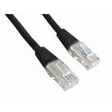 Gembird patchcord RJ45, cat.5e, UTP, 5m, black