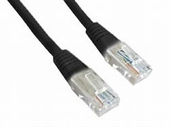 Gembird patchcord RJ45, cat.5e, UTP, 5m, black