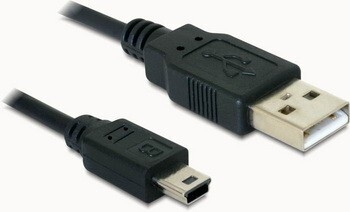 Delock cable USB mini AM-BM5p (canon) 0,7m