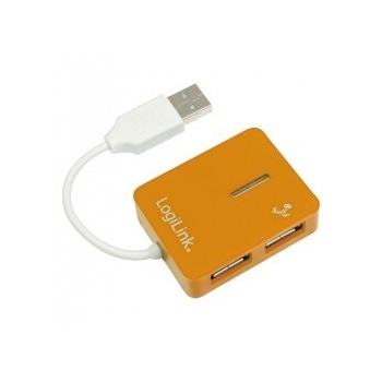LOGILINK - Hub USB 2.0 ''smile'' oranj