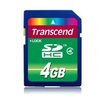 Transcend - card memorie SDHC 4GB Class 4