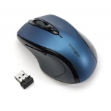 Mouse Wireless Kensington Pro Fit Optic 5 butoane 1750dpi USB blue-black K72421WW