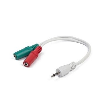 Gembird Adapter Stereo jack male 3.5 mm > 2 x Stereo jack female 3.5 mm
