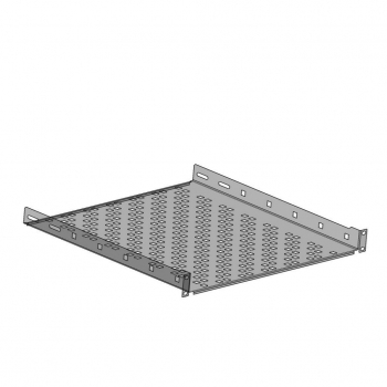 Netrack equipment shelf 19'', 1U/250mm, grey