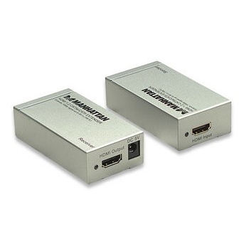 Manhattan HDMI 1.2 Cat5/5e/6 prelungitor, maxim 60 m, 1080p