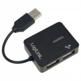 LOGILINK - Hub USB 2.0 ''smile'' negru