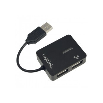 LOGILINK - Hub USB 2.0 ''smile'' negru