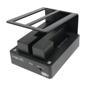 HDD Docking Station LogiLink QP0010 2x SATA HDD USB 3.0 cu functie OTB