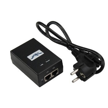 Ubiquiti PoE-24 Passive PoE Adapter EU, 24V 1A, grounding/ESD protection, 24W