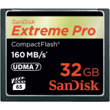 Card Memorie Compact Flash SanDisk Extreme Pro 32GB SDCFXPS-032G-X46