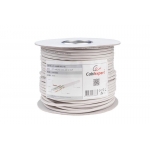 Gembird UTP solid unshielded gray cable, CCA, cat. 6, 100m, gray