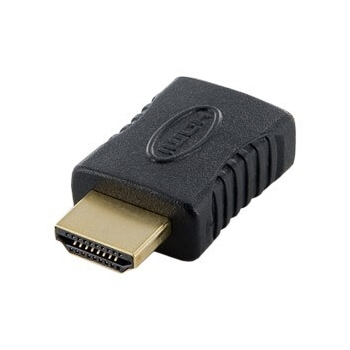 Adaptor 4World HDMI [M] > HDMI [F], negru