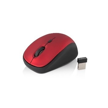 Mouse Wireless Modecom WM6 optic 4 butoane 1600dpi USB Red M-MC-0WM6-500