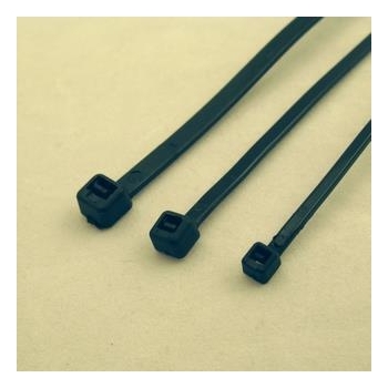 Netrack nylon cable tie 4,8x300mm, 100 pcs. Black