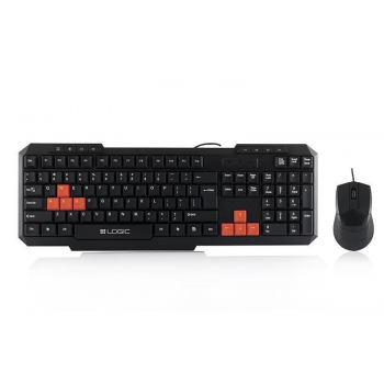 Tastatura si mouse Set Gaming LOGIC LKM-201