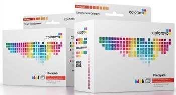 Photopack | Cerneluri COLOROVO + 20 coli hartie lucioasa | Epson T1295