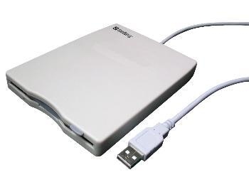 Sandberg cititor floppy disk extern, cu USB