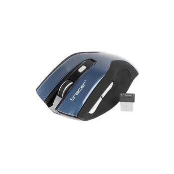 Mouse Wireless Tracer Fighter Optic 6 butoane USB black- blue TRAMYS41593