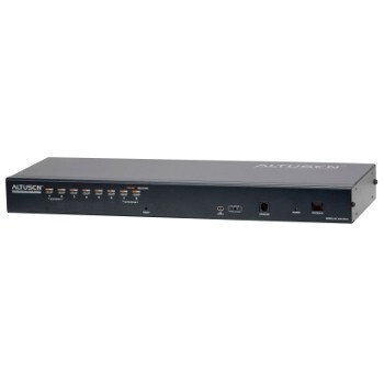 ALTUSEN KVM 8-port Hight Density Cat. 5e Over the Net