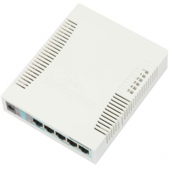 MikroTik RB260GS SwitchOS 5xGig LAN, 1xSFP,web browser Soho Switch, carcasa plas