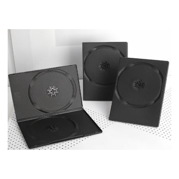 Gembird DVD box 2 (14mm) BLACK (100-PACK)