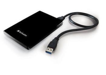 Verbatim hard disk Store 'n' Go Ultra Slim USB 3.0 2,5'' 500GB, extern, negru