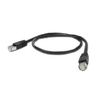 Gembird patchcord RJ45, cat.5e, FTP, 0.5m, black