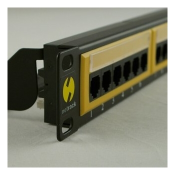 Netrack patchpanel 19'' 24 ports cat.6 UTP LSA