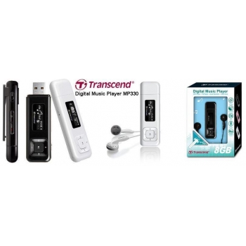 MP3 Player Transcend T-Sonic 330 8GB White TS8GMP330W