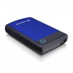 Transcend HDD extern 25H3B 2.5'' 1TB USB3, sistem cu tripla protectie la soc