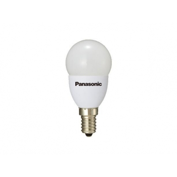 Panasonic LED lamp E14 230V 5W=30W 323lm 2700K, pearl bulb