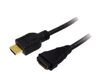 LOGILINK - Cablu HDMI - HDMI 1.4 tata/ mama, aurit, lungime 5m