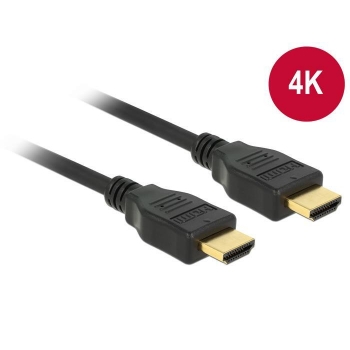 Delock Cable High Speed HDMI with Ethernet HDMI A male > HDMI A male 4K 1m