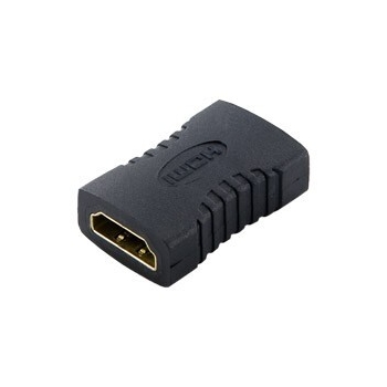 Adaptor 4World HDMI [F] > HDMI [F], negru