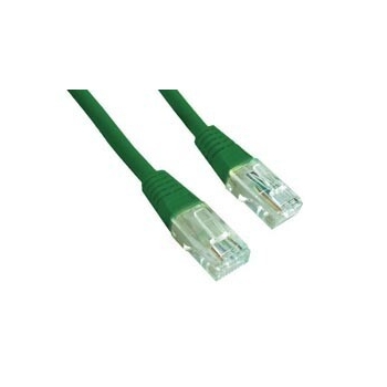 Gembird patchcord RJ45, cat.5e, UTP, 0.5m, green