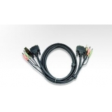 ATEN Cablu DVI/USB, Audio - 2m