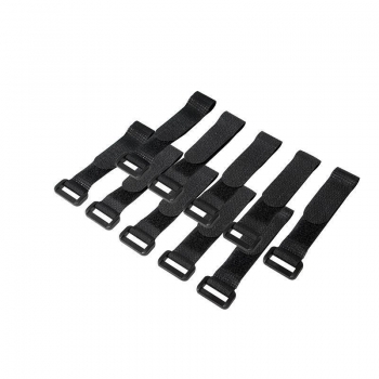LOGILINK - Wire Strap Set with Velcro, 10 pcs.