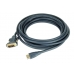 Gembird HDMI to DVI male-male cable with gold-plated connectors, 0.5m, bulk pack