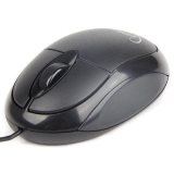 Mouse Gembird Optic 3 butoane 1000dpi USB black MUS-U-01